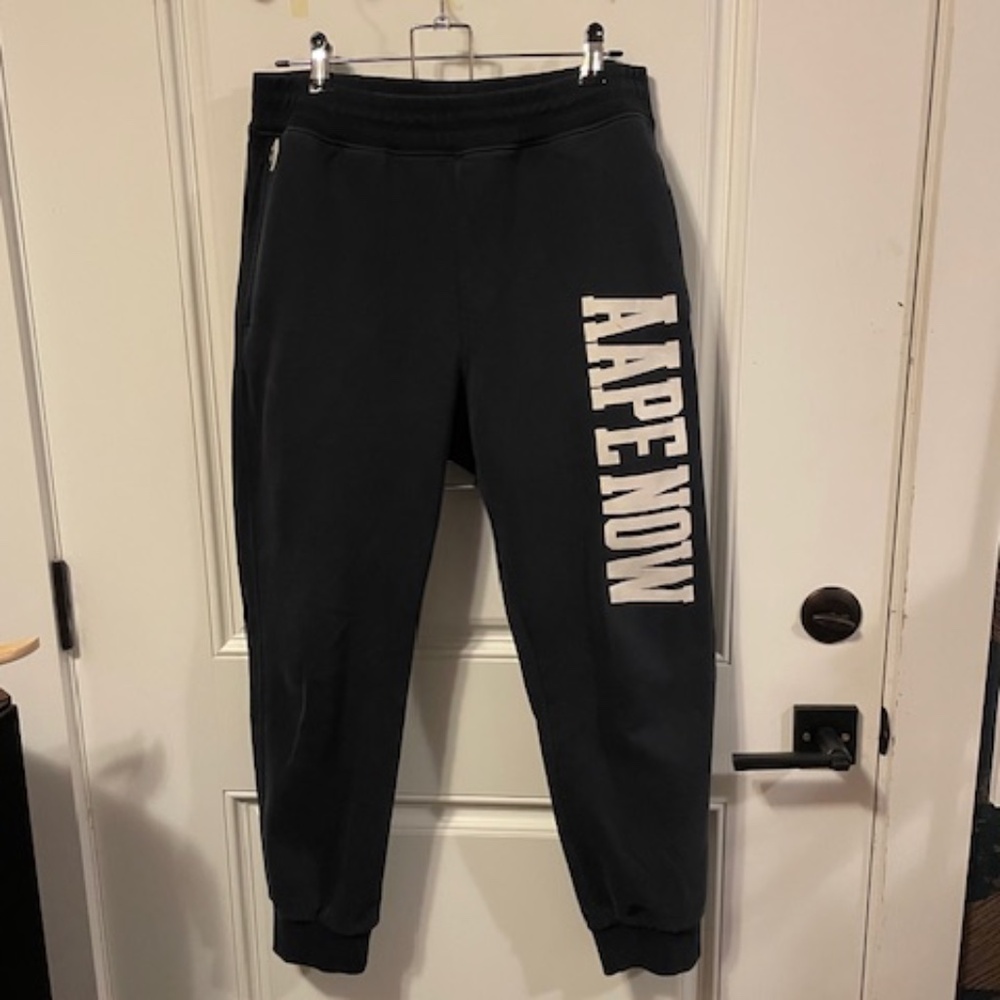 ** RARE** AAPE BATHING APE  Jogger pants